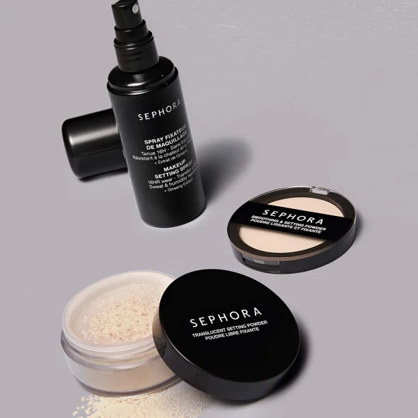 boutique en ligne france Sephora Collection Poudre Libre Fixante – Poudre Libre Transparente Matifiante Longue Tenue 5