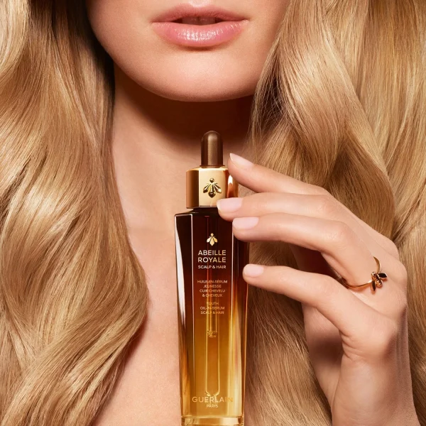 prix pas cher Guerlain Abeille Royale – Huile-en-Sérum Jeunesse Cuir Chevelu Et Cheveux 5