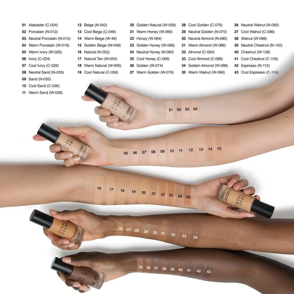 Bobbi Brown Mini Skin Long-Wear Weightless Foundation – Fond De Teint Format Voyage magasin paris 3