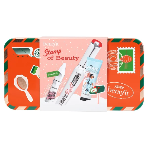 Benefit Cosmetics Stamp Of Beauty Kit – Coffret De Maquillage Regard, Sourcils & Teint boutique pas cher 5