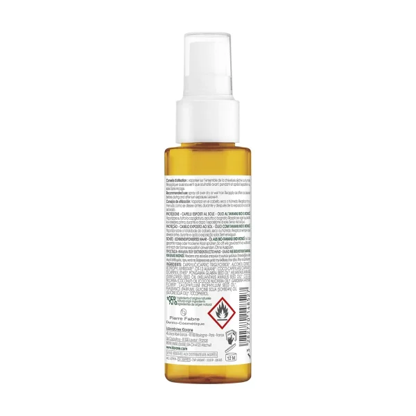 bas prix Klorane Solaire – Huile Au Tamanu BIO Et Au Monoi – Cheveux Exposés Au Soleil 3
