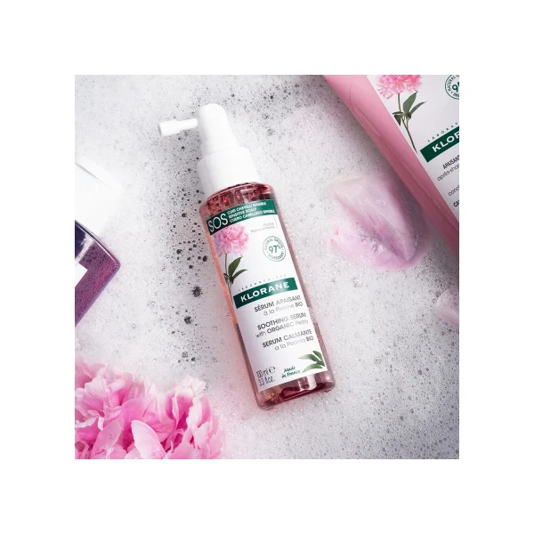 Klorane Capillaire – Sérum SOS Apaisant à La Pivoine BIO – Cuir Chevelu Sensible vente à bas prix 5