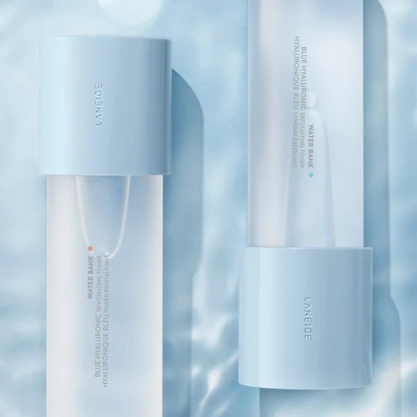 marques pas cher LANEIGE Water Bank Blue Hyaluronic Exfoliating Toner – Lotion Tonique 3
