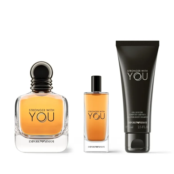 en vente Armani Stronger With You – Coffret Eau De Toilette 3