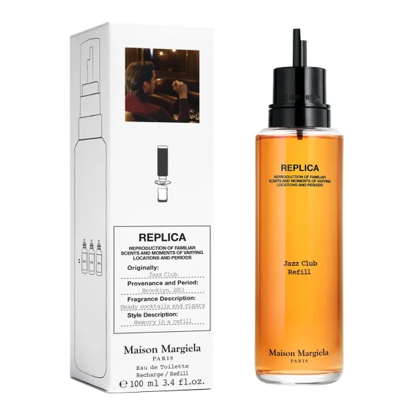 Maison Margiela Replica Jazz Club – Recharge Eau De Toilette Ambrée Boisée REMISE allant jusqu. 3