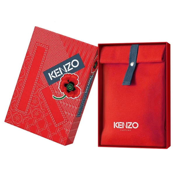 FLOWER BY KENZO – Coffret Eau De Parfum + Savon + Pochette ultratendance 3