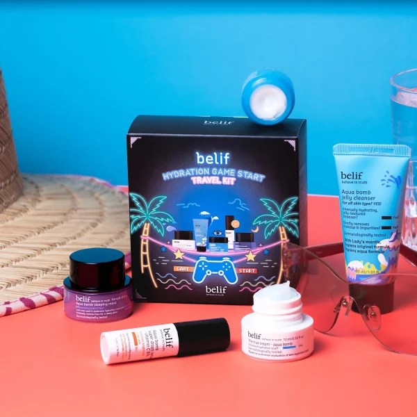 grande marque pas cher Belif Hydration Game Start – Coffret Soins Visage 5