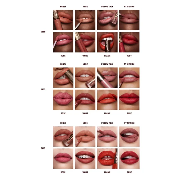 Charlotte Tilbury Airbrush Flawless Lip Blur – Rouge à Lèvres Liquide pas cher en ligne 3