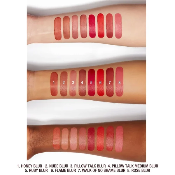 Charlotte Tilbury Airbrush Flawless Lip Blur – Rouge à Lèvres Liquide pas cher en ligne 5