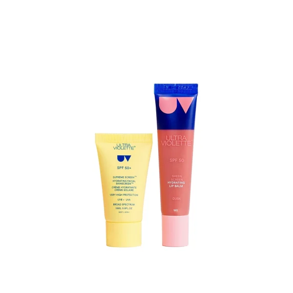 pas cher Ultra Violette Duo Crème Solaire Corps Et Lèvres – Coffret Soin 3