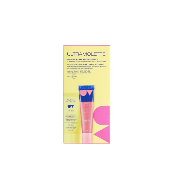 pas cher Ultra Violette Duo Crème Solaire Corps Et Lèvres – Coffret Soin 4