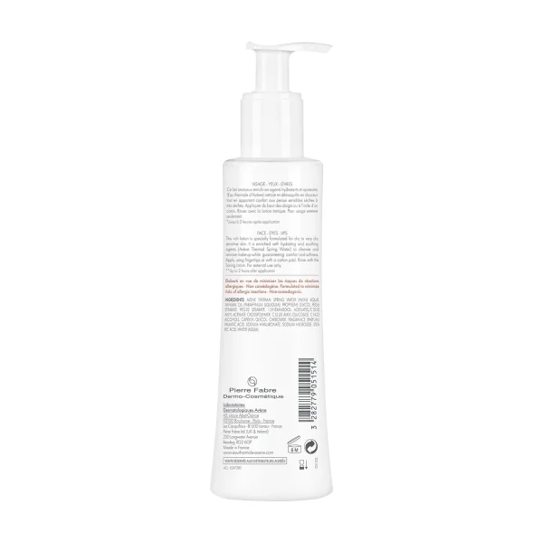 Avène Lait Démaquillant – Nettoyant Hydratant Promotio de vente 3
